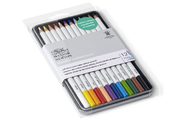 Precision watercolour pencil 12pcs in tin box