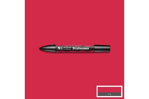 Brushmarker poppy red