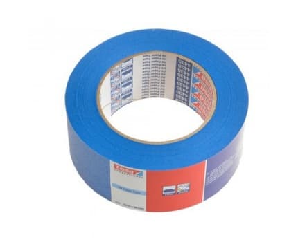 TESA 4435, Maalarin teippi, Paperi, Sininen, Kumipohjainen, 12%, 380 N/mm2