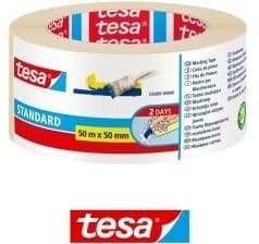 TESA Nastro i karta-lim 50 mm x 50 m, 50 m, Beige, Papyrus, 50 mm, 1 stk.