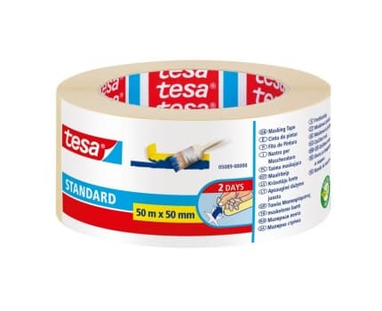 TESA Nastro i karta-lim 50 mm x 50 m, 50 m, Beige, Papyrus, 50 mm, 1 stk.