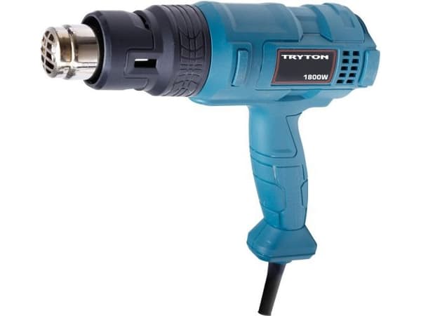 Tryton THL1800 Varmluftspistol 1800W 3-trinns temperaturkontroll 50-550 ST.C