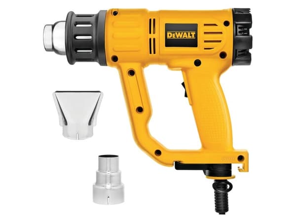 DeWALT D26411, Kuumailmapistooli, Pistoolikahva, Keltainen, 450 l/min, 600 °C, 68 dB