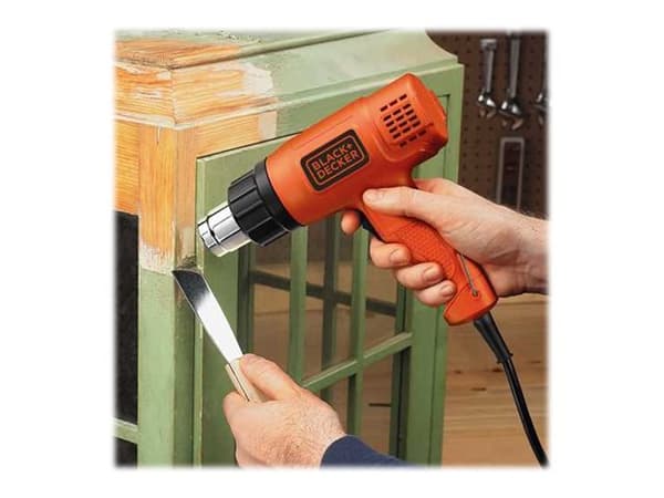 BLACK+DECKER KX1650-QS - Varmepistol - 1750 W - 2-hastigheter - 570/740 l/min