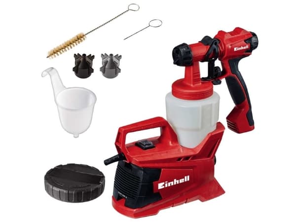 Einhell TC-SY 600 S, Maling, 0,8 l, 1 l/min, 1,8 m, Sort, Rød, 3,05 kg