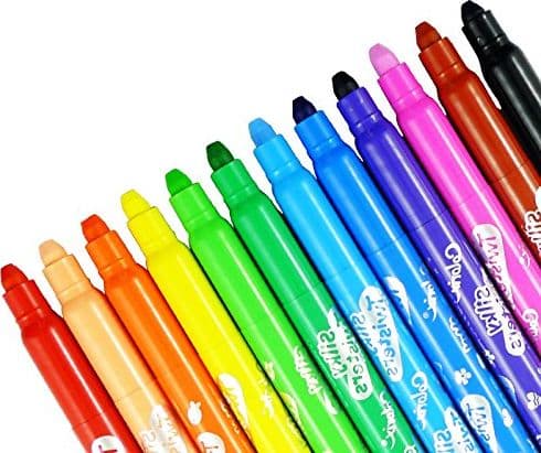 Amos Silky Twisters kritor 12 färger
