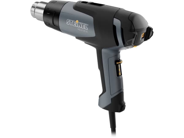 Steinel Professional HG 2120 E Set Kuumailmapistooli 2200 W 80 - 630 °C (1.-2.-3.vaihe) 150/150 - 300/300 - 500 l/min 006 (006464)
