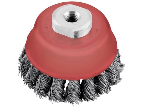 kwb 719210, Koppstålborste, 1,4 cm, 10 cm, 0,5 mm, Metall, Sten, Metall
