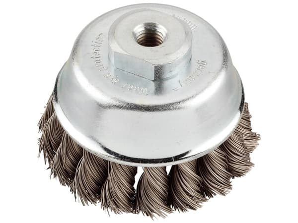 kwb 719210, Koppstålborste, 1,4 cm, 10 cm, 0,5 mm, Metall, Sten, Metall
