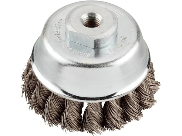 kwb 719210, Koppstålborste, 1,4 cm, 10 cm, 0,5 mm, Metall, Sten, Metall