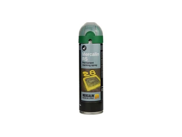 MERCALIN mærkespray RS 500 ml. GRØN - 1859110