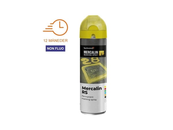 MERCALIN varumärke spray RS 500 ml. GUL - 1859108