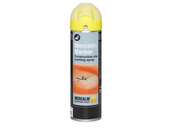 MERCALIN varumärke spray RS 500 ml. GUL - 1859108