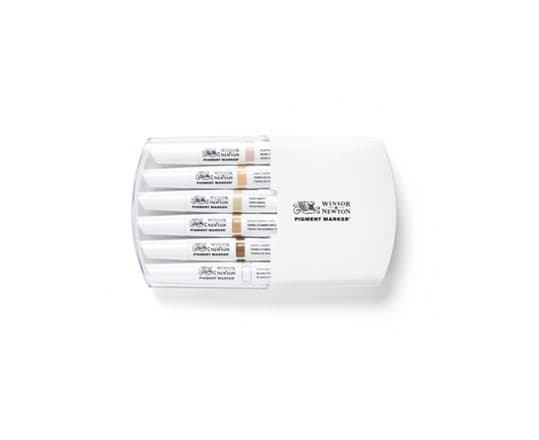 Pigment Marker 6 Set Skin Tones Set 1