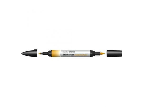 Winsor & Newton 0201552, Brun, Blandade färger, Raw Sienna, Tunn / Medium, Mejsel-/kulspets, Rund