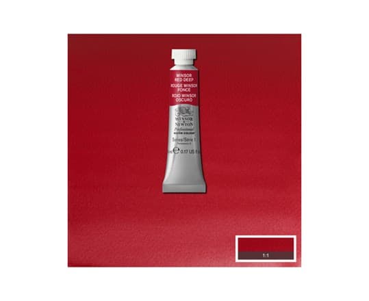 Watercolour proff. 5ml Winsor Red Deep 725