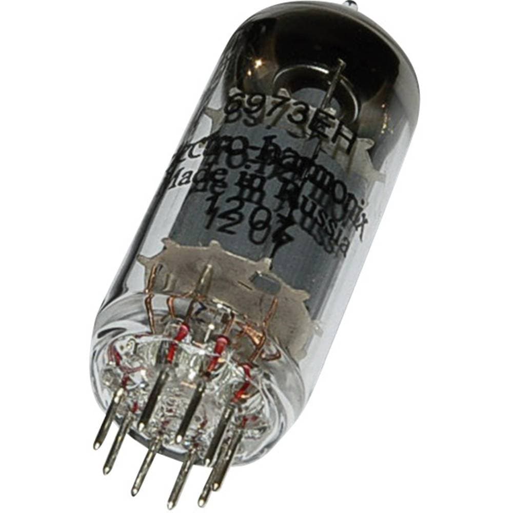 6973 Elektronrör Strålpentod 250 V 46 mA Antal poler: 9 Sockel: Noval Innehåll 1 st