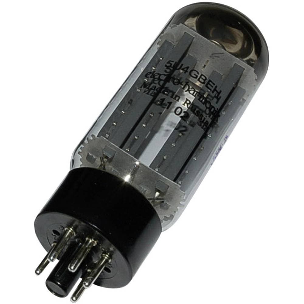 5 U 4 GB Elektronrör Dual likriktare 300 V 300 mA Antal poler: 5 Sockel: Oktal Innehåll 1 st
