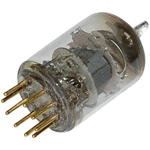 BTB Vertrieb E 180 F = 6 J 49 Elektronrör Pentod 190 V 13 mA Antal poler: 9 Sockel: Noval Innehåll 1 st