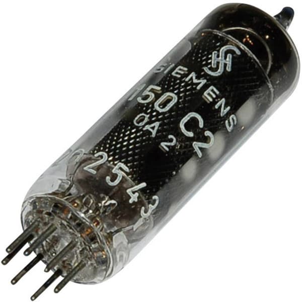 Siemens OA 2 Elektronrör Spänningsregulator 150 V, 170 V 5 mA Antal poler: 7 Sockel: Miniatyr Innehåll 1 st