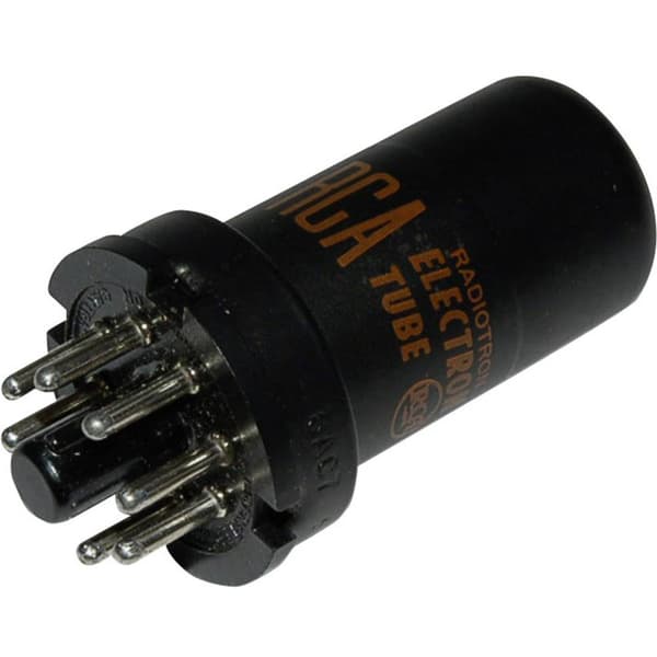 BTB Vertrieb 6 A C 7 Elektronrör Pentod 300 V 10 mA Antal poler: 8 Sockel: Oktal Innehåll 1 st