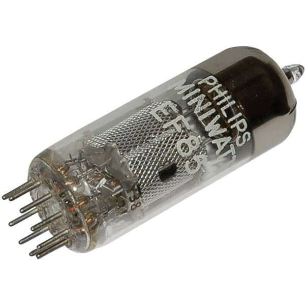 VALVO EF 85 = 6 BY 7 Elektronrör Pentod 250 V 10 mA Antal poler: 9 Sockel: Noval Innehåll 1 st