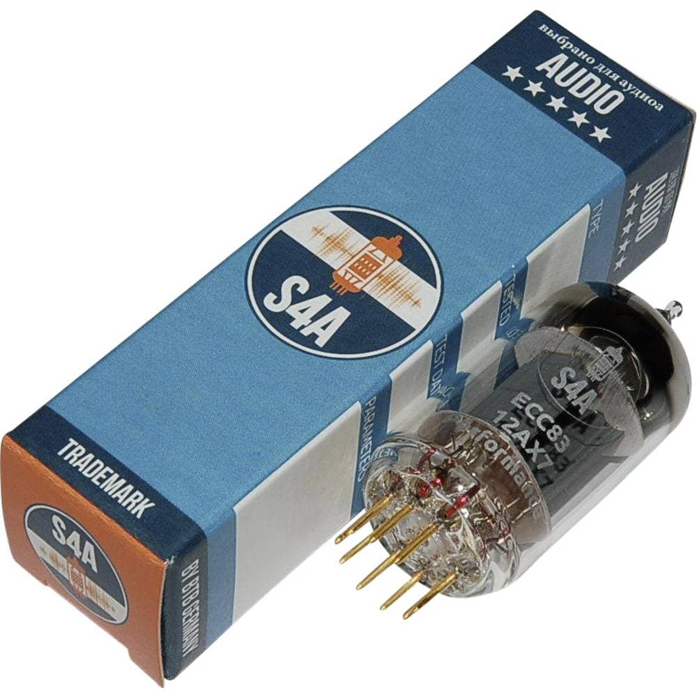 ECC83 S4A Performance Elektronrör Utvalt för Audio & Studio Dubbeltriod Antal poler: 9 Sockel: Noval Innehåll 1 st