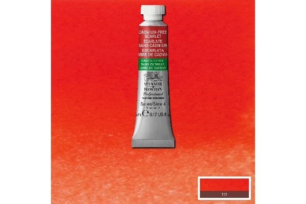 Proff. watercolour 5ml cadminum-free, scarlet