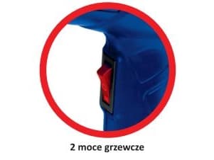Dedra Heat gun 2 gir 2000W (DED7970)