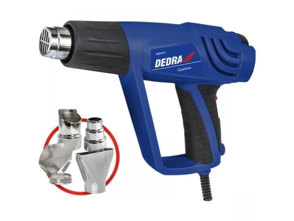 Dedra Heat gun 2000W, smooth temperature control BMC (DED7971)