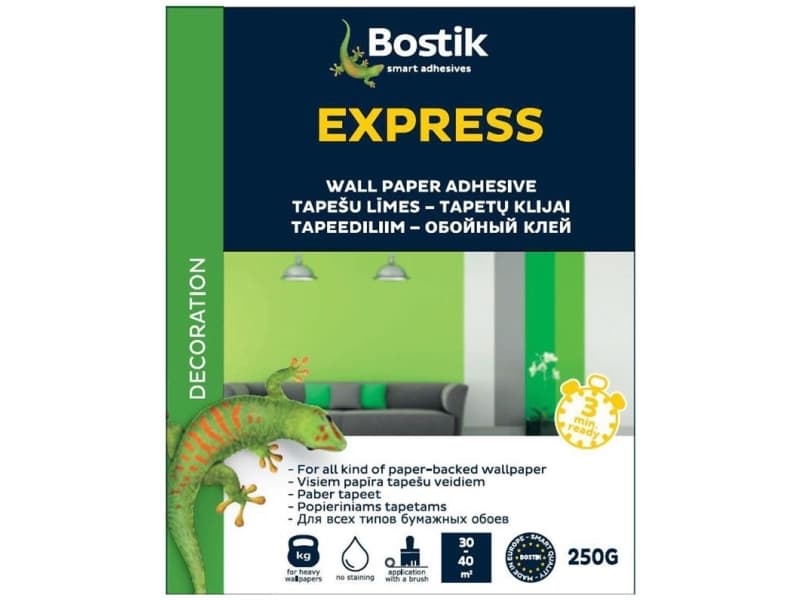 Bostik Wallpaper Adhesive For Paper Backed 250G