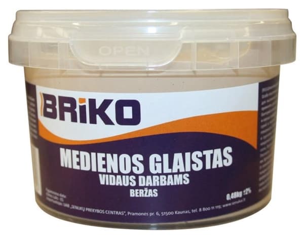 Wood Filler Interior Briko Birch 0.48Kg