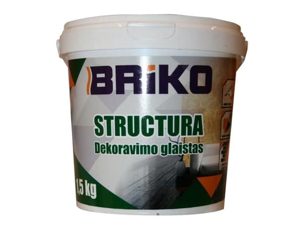 Briko Decorating Plaster Structura (1.5Kg)