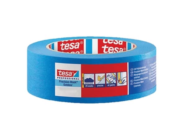 tesa PRECISION OUTDOOR 04440-00002-00 Crepebånd tesa® Professional Blå (L x B) 50 m x 30 mm 1 stk