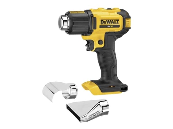 DeWALT DCE530N-XJ, Varmluftspistol, Pistolhandtag, Gul, 190 l/min, 530 ° C, 109 l/min