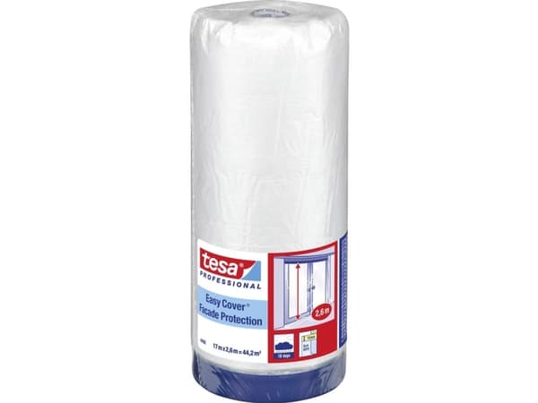tesa 04498-00002-00 Täckfilm tesa Easy Cover® Transparent (L x B) 17 m x 2,6 m 1 st