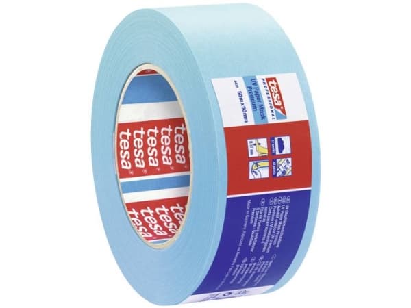 tesa PREMIUM 04438-00064-00 Crepebånd tesakrepp® Blå (L x B) 50 m x 50 mm 1 stk