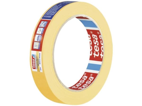tesa PRECISION STANDARD 04344-00004-00-00 Kreppiteippi Malertape® Keltainen (L x S) 50 m x 19 mm 1 kpl 1 kpl