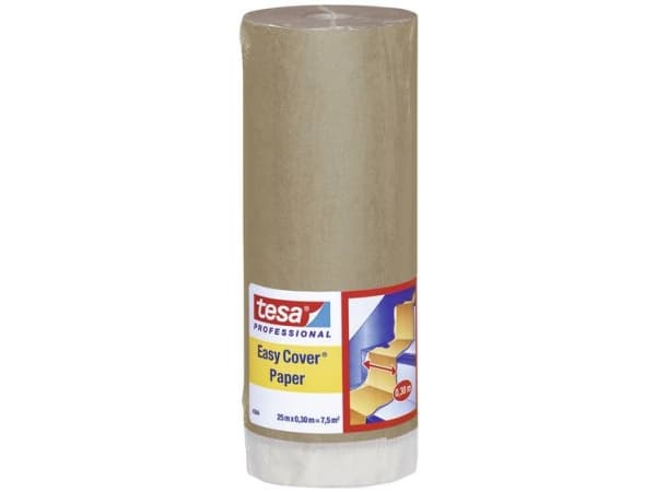 tesa Tesa 04364-00002-01 maalauspaperi tesa Easy Cover® Vaaleanruskea (L x S) 25 m x 30 cm 1 kpl