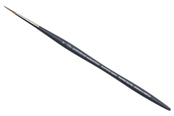 PRO WC SYNT SABLE BRUSH POINTED ROUND SIZE 2