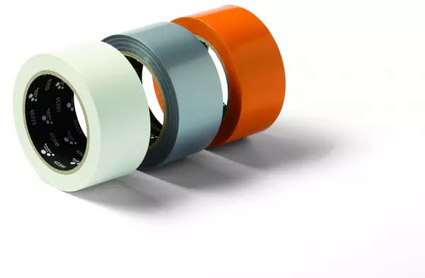 Schuller Ehklar Adhesive tape 5cm, PVC MASK G, 33m, with adhesive properties, orange, Schuller Eh, klar