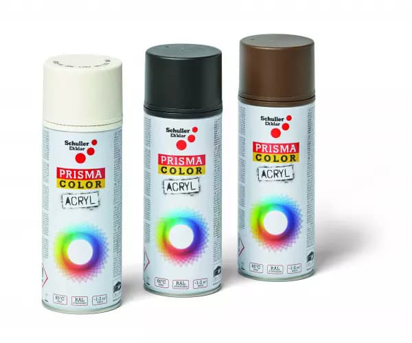 Sprayfärg RAL9005M Prisma svart matt