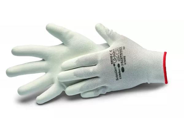 malerhandske, PU coated - Paintstar white XXL/11"