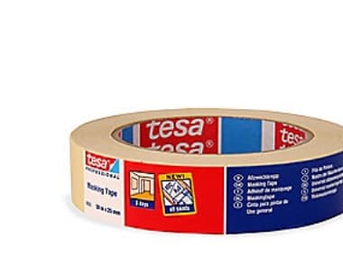 tesa STANDARD 04323-00041-00 Crepebånd tesakrepp® Beige (L x B) 50 m x 25 mm 1 stk 1 stk