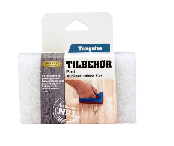 Trip Trap Pad til håndskrubber flex, kova, valkoinen