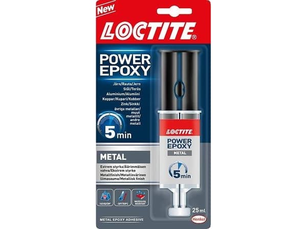 Loctite power epoxy Metal, 5 min 25ml - 1894221