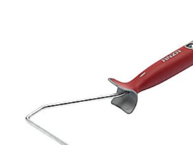 Anza rulleskaft kort 10-15cm - Elite mini/midi m/stålbøjle & gummigreb til Anza ruller