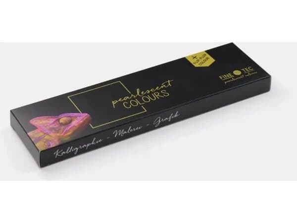 FINETEC® Pearlescent watercolour set Warm | 6 colours