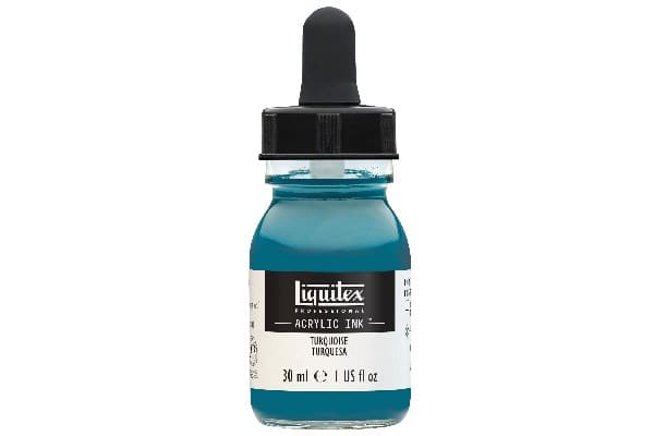 Prof. akrylblekk 30ml turkis 287