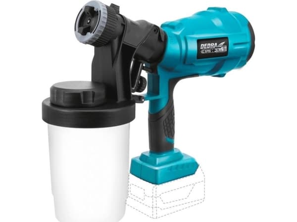 Dedra Battery 18V spray painting unit